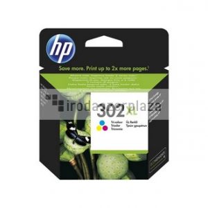 F6U67AE Tintapatron DeskJet 2130 nyomtatókhoz, HP 302XL, színes, 8ml