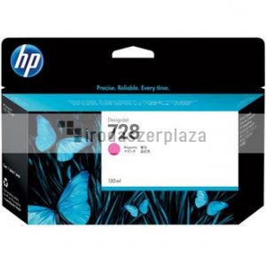 F9J66A Tintapatron DesignJet T730, T830 nyomtatókhoz, HP 728, magenta, 130 ml