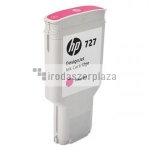 F9J77A Tintapatron DesignJet T1500, T2500, T920, T930 nyomtatókhoz, HP 727, magenta, 300ml
