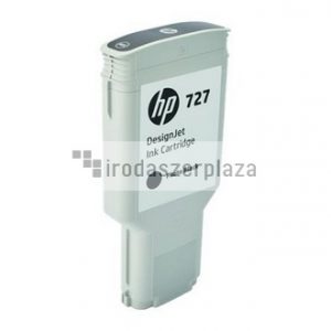 F9J79A Tintapatron DesignJet T1500, T2500, T920, T930 nyomtatókhoz, HP 727, fotó fekete, 300ml