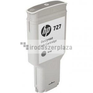 F9J80A Tintapatron DesignJet T1500, T2500, T920, T930 nyomtatókhoz, HP 727, szürke, 300ml