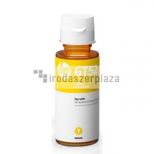 M0H56AE Tinta, Designjet GT 5810, InkTank 410 nyomtatókhoz, HP GT52, sárga, 8k