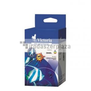 N9K07AE Tintapatron DeskJet 3720, 3730 nyomtatóhoz, VICTORIA TECHNOLOGY 304XL, színes, 7 ml
