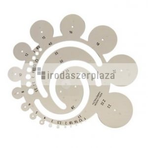 Radius sablon, műanyag, KOH-I-NOOR "z32"