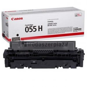 CRG-055H Lézertoner i-Sensys LPB663, 664, MF742, 744, 746 nyomtatókhoz, CANON, fekete, 7,6k