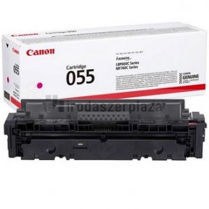 CRG-055 Lézertoner i-Sensys LPB663, 664, MF742, 744, 746 nyomtatókhoz, CANON, magenta, 2,1k