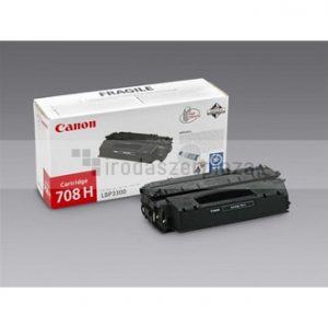 CRG-708H Lézertoner i-SENSYS LBP 3300, 3360 nyomtatókhoz, CANON, fekete, 6k