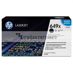 CE260X Lézertoner ColorLaserJet CP4525 nyomtatóhoz, HP 649X, fekete, 17k