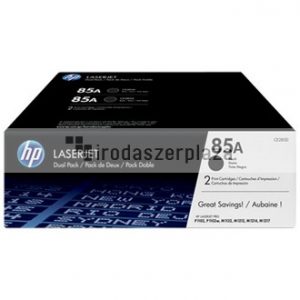 CE285AD Lézertoner LaserJet P1102 nyomtatóhoz, HP 85A, fekete, 2*1,6k