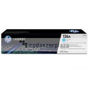 CE311A Lézertoner ColorLaserJet Pro CP1025 nyomtatóhoz, HP 126A, cián, 1k