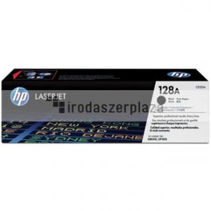 CE320A Lézertoner Color LaserJet Pro CM1415, CP1525N nyomtatókhoz, HP 128A, fekete, 2k