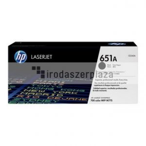 CE340A Lézertoner Laserjet Enterprise MFP M775 nyomtatókhoz, HP 651A, fekete, 13,5k