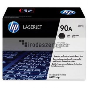 CE390A Lézertoner LaserJet M4555MFP nyomtatóhoz, HP 90A, fekete, 10k