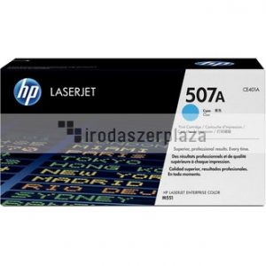 CE401A Lézertoner LaserJet M551 nyomtatóhoz, HP 507A, cián, 6k