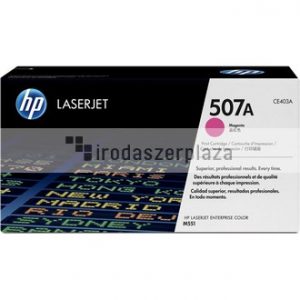CE403A Lézertoner LaserJet M551 nyomtatóhoz, HP 507A, magenta, 6k