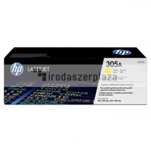 CE412A Lézertoner LaserJet Pro 300 MFP M375 nyomtatóhoz, HP 305A, sárga, 2,6k