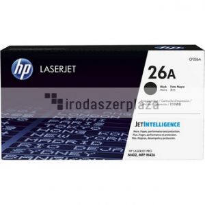CF226A Lézertoner LaserJet Pro M402, 426 nyomtatókhoz, HP 26A, fekete, 3,1k