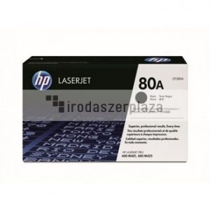 CF280A Lézertoner LaserJet Pro 400 M401 sorozat, M425 nyomtatókhoz, HP 80A, fekete, 2,7k