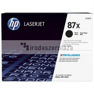 CF287X Lézertoner LaserJet M506, M527 nyomtatókhoz, HP 87X, fekete, 18k
