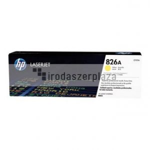 CF312A Lézertoner LaserJet Enterprise M855 nyomtatókhoz, HP 826A, sárga, 31,5k