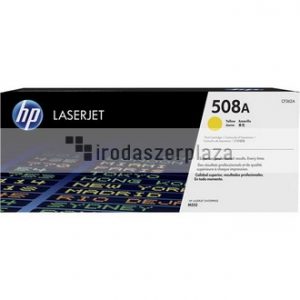 CF362A Lézertoner Color LaserJet Enterprise M552, M553 nyomtatóhoz, HP 508A, sárga, 5k