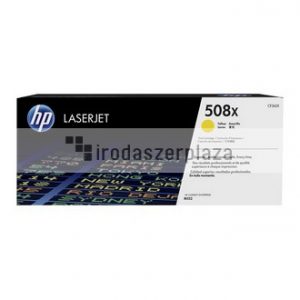 CF362X Lézertoner Color LaserJet Enterprise M577, M533 nyomtatókhoz, HP 508X, sárga, 9,5k