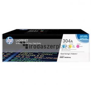 CF372AM Lézertoner multipack ColorLaserJet CM2320fxi nyomtatóhoz, HP 304A, c+m+y, 3*2,8k