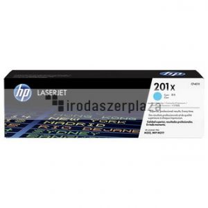 CF401X Lézertoner Color LaserJet Pro M252,M277 nyomtatóhoz, HP 201X, cián, 2,3k