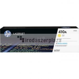CF412A Lézertoner ColorLaserJet M452/477 nyomtatókhoz, HP 410A, sárga, 2,3k