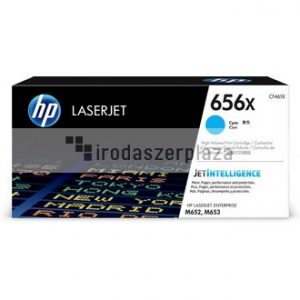 CF461X Lézertoner Color LaserJet M652, M653 nyomtatókhoz, HP 656X, cián, 22k