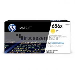 CF462X Lézertoner Color LaserJet M652, M653 nyomtatókhoz, HP 656X, sárga, 22k