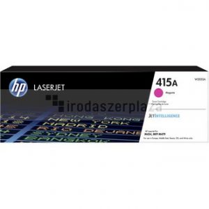 W2033A Lézertoner Color LaserJet Pro M454, MFP M479 nyomtatókhoz, HP 415A, magenta, 2,1k