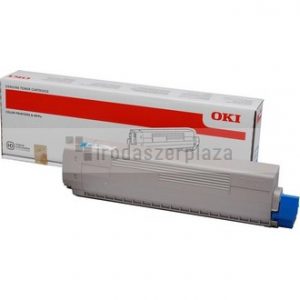 44844615 Lézertoner C822 nyomtatóhoz, OKI, cián, 7,3k