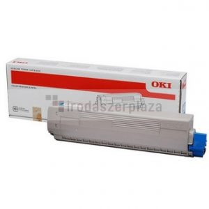 44059167 Lézertoner MC851 nyomtatóhoz, OKI, cián, 7,3k