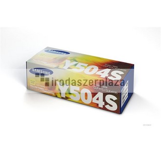 CLT-Y504S Lézertoner CLP 415, CLX 4195 nyomtatókhoz, SAMSUNG, sárga, 1,8k