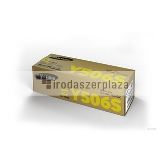 CLT-Y506S Lézertoner CLP 680ND, CLX 6260 nyomtatókhoz, SAMSUNG, sárga, 1,5k
