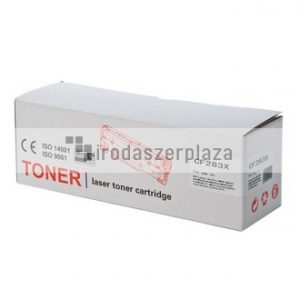 CF283X/CRG737 lézertoner, TENDER®, fekete, 2,4k