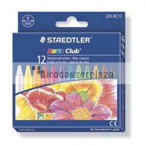 Zsírkréta, STAEDTLER "Noris 220", 12 különböző szín