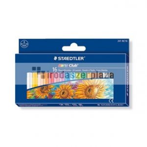 Olajpasztell kréta, STAEDTLER "Noris 241", 16 különböző szín