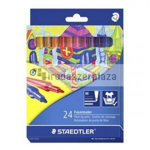 Rostirón készlet, 1 mm, STAEDTLER "325", 24 különböző szín