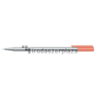 Tűfilc, 0,3 mm, STAEDTLER "Triplus 334", piros