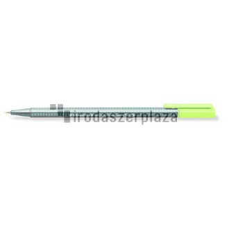 Tűfilc, 0,3 mm, STAEDTLER "Triplus 334", limezöld
