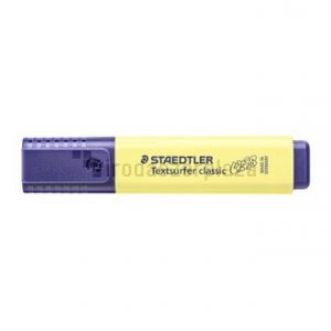 Szövegkiemelő, 1-5 mm, STAEDTLER "Textsurfer Classic Pastel 364 C", sárga