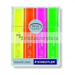 Szövegkiemelő készlet, 1-5 mm, STAEDTLER "Classic 364", 4 különböző szín