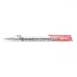 Golyóstoll, 0,3 mm, nyomógombos, STAEDTLER "Ball 423 F", piros