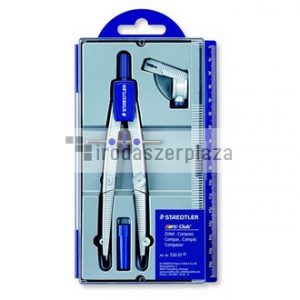 Körző készlet, precíziós, 3 darabos, STAEDTLER "Noris 550 01/02"