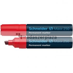 Alkoholos marker, 2-7 mm, vágott, SCHNEIDER "Maxx 250", piros