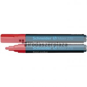 Lakkmarker, 1-3 mm, SCHNEIDER "Maxx 270", piros