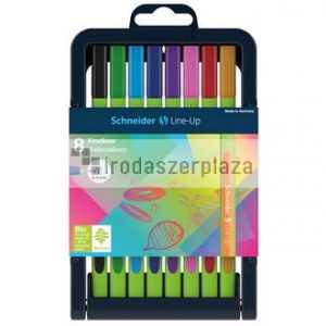 Tűfilc készlet, 0,4 mm, SCHNEIDER "Line-Up", 8 különböző szín