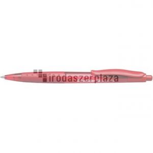 Golyóstoll, 0,5 mm, nyomógombos, SCHNEIDER "Suprimo", piros